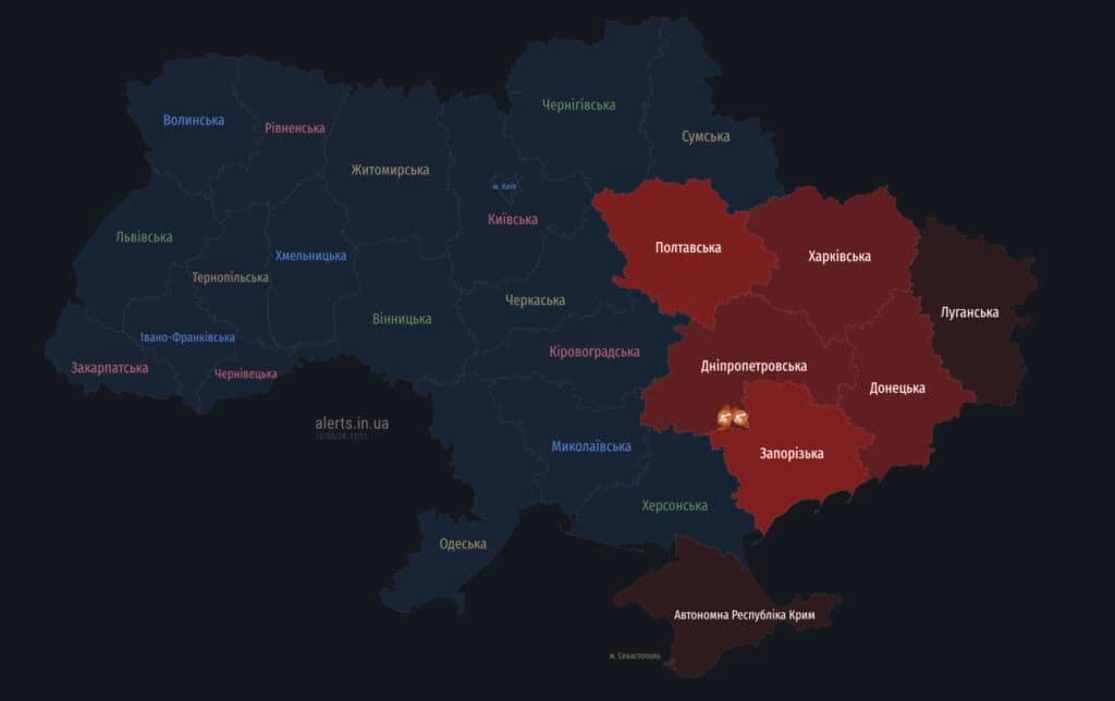 загроза атаки Полтавщини