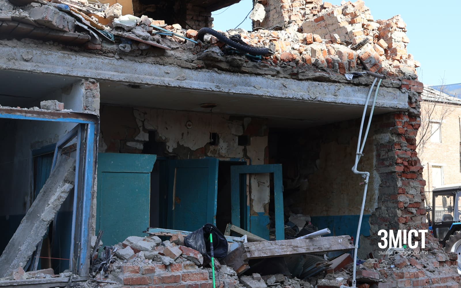 Ілюстративне фото. Зруйноване житло в Полтавській громаді