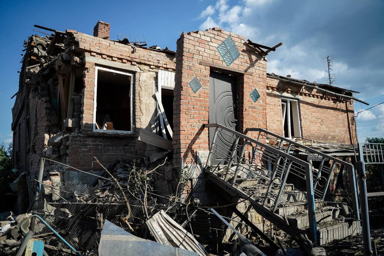 Наслідки обстрілу Полтави 7 червня