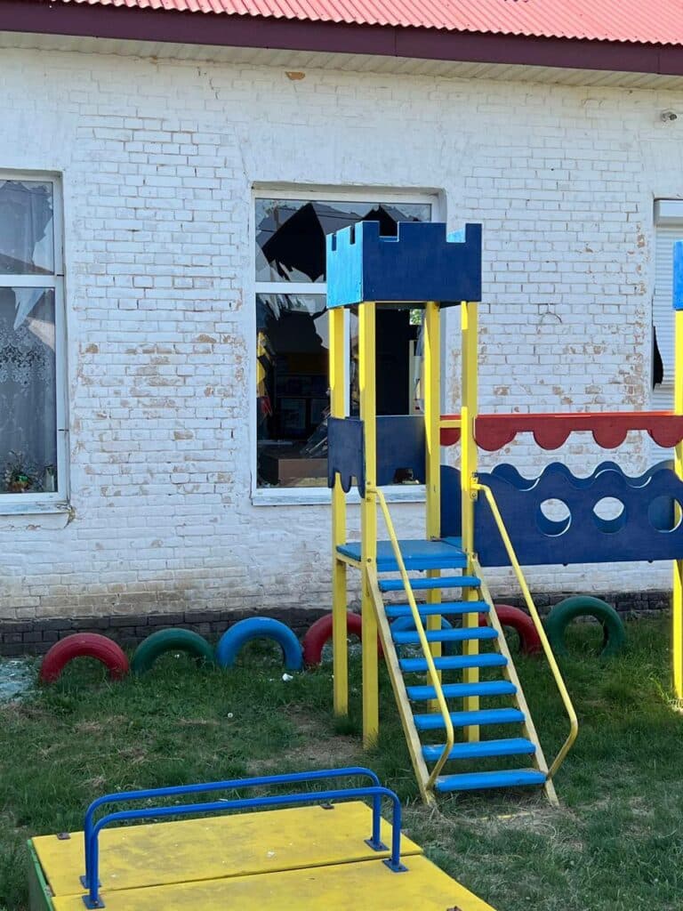 Росія пошкодила ракетою дитячий садок на Полтавщині
