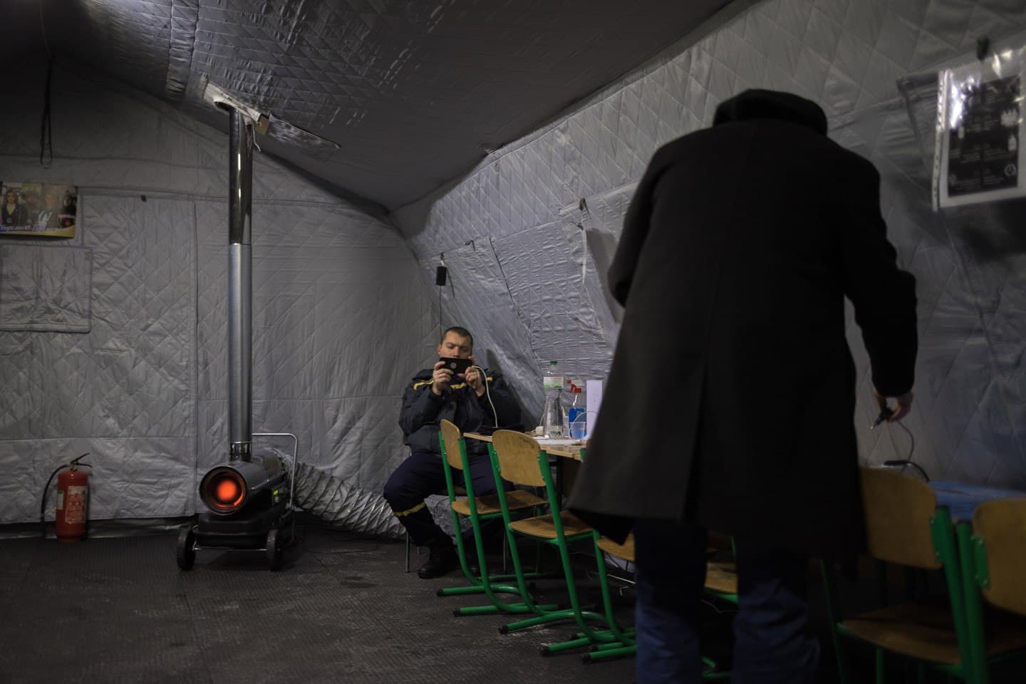 Ілюстративне фото. Пункт незламності у Києві