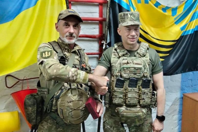 Микола Солоденко та Олександр Сирський