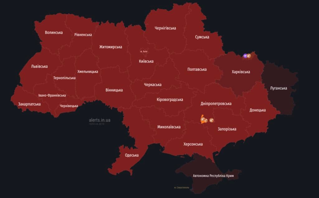 Існує загроза атак Полтавщини