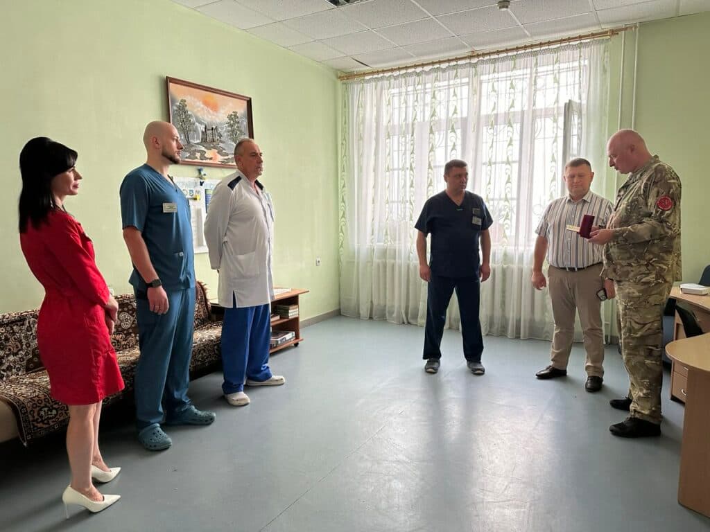 Вручення відзнак медикам