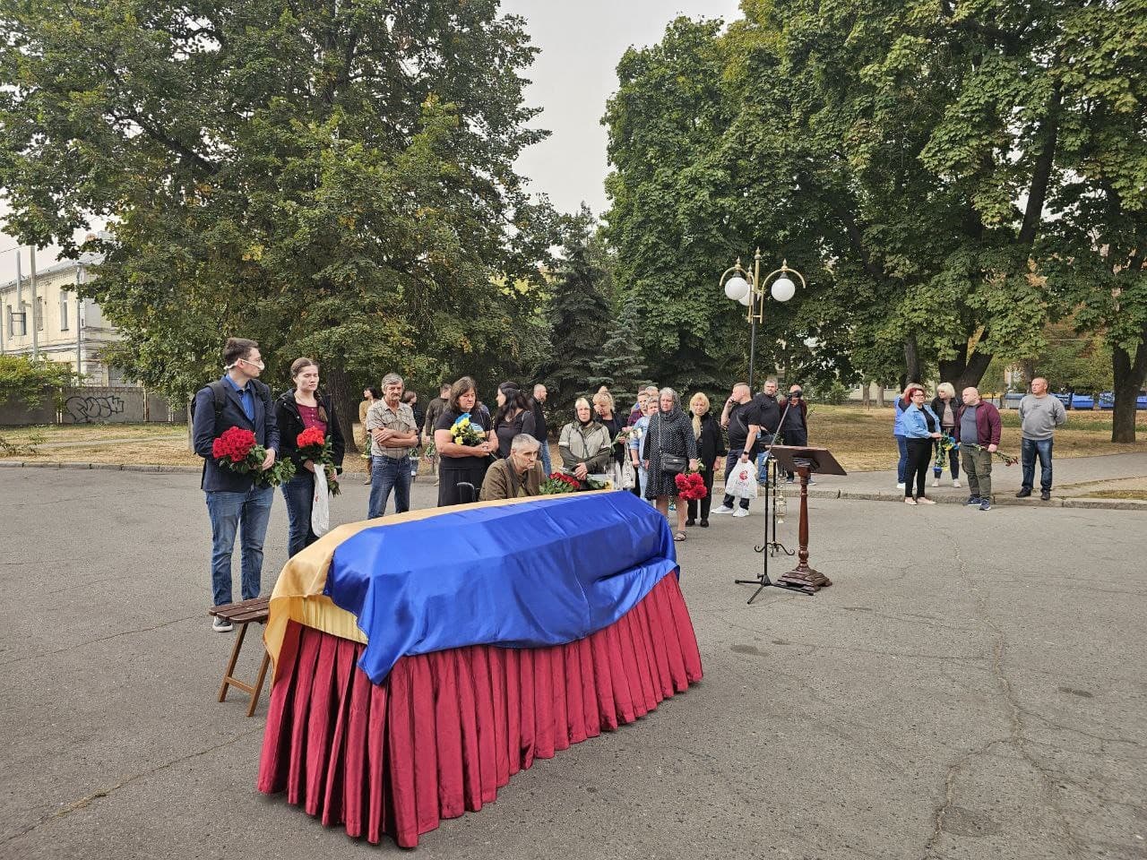 Прощання із захисницею у Полтаві 30 вересня