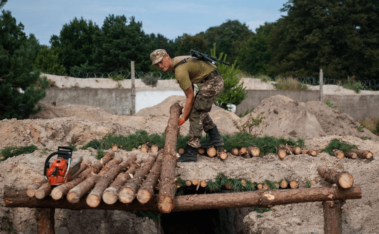 Ілюстративне фото. Будівництво фортифікацій на Київщині