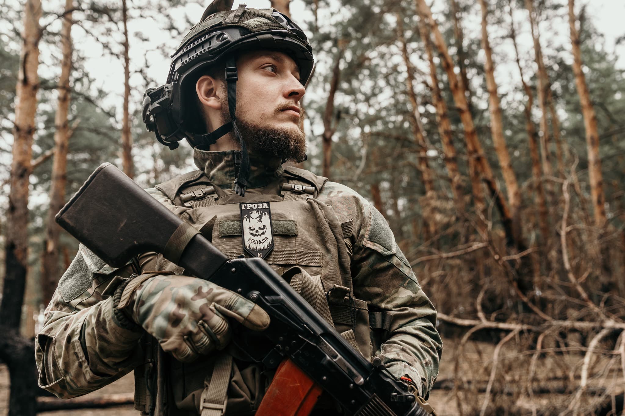 Ілюстративне фото. Воїн Національної Гвардії України.