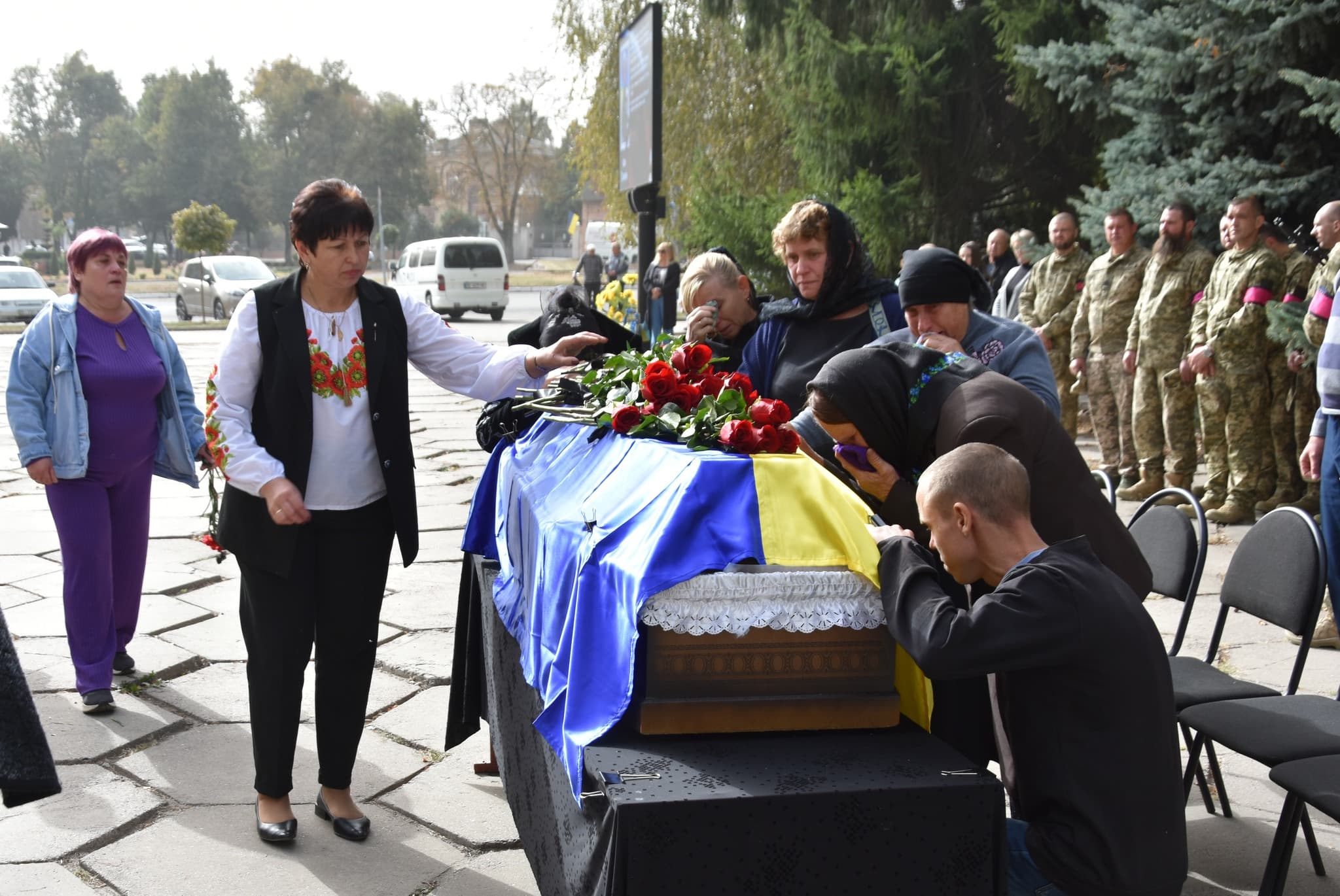 Прощання з воїном у Пирятині