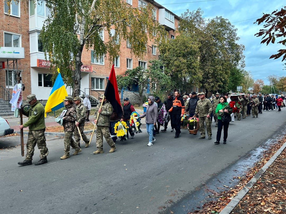 Воїн Олександр Ксьонз повернувся на щиті до рідного Миргорода