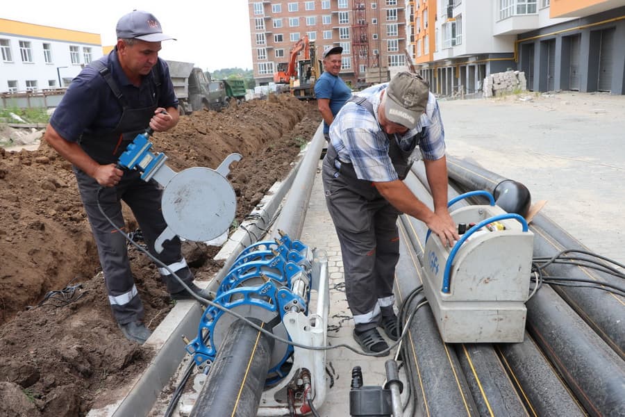 Ілюстративне фото. В селі під Вінницею будують новий газопровід.