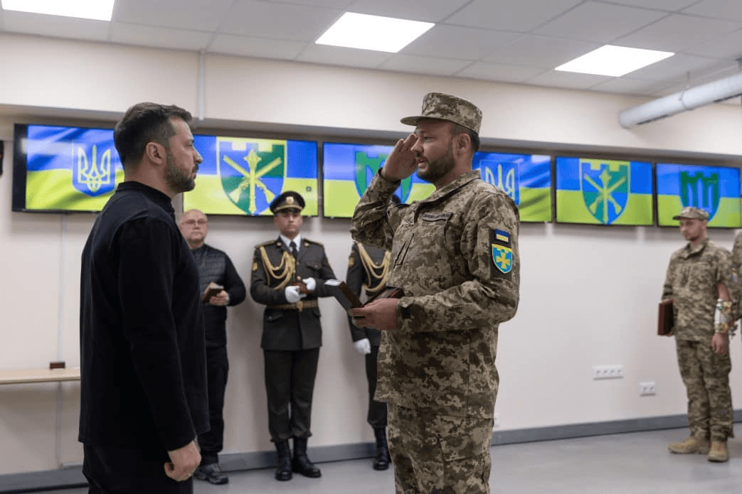Президент відзначив воїнів з Полтавщини