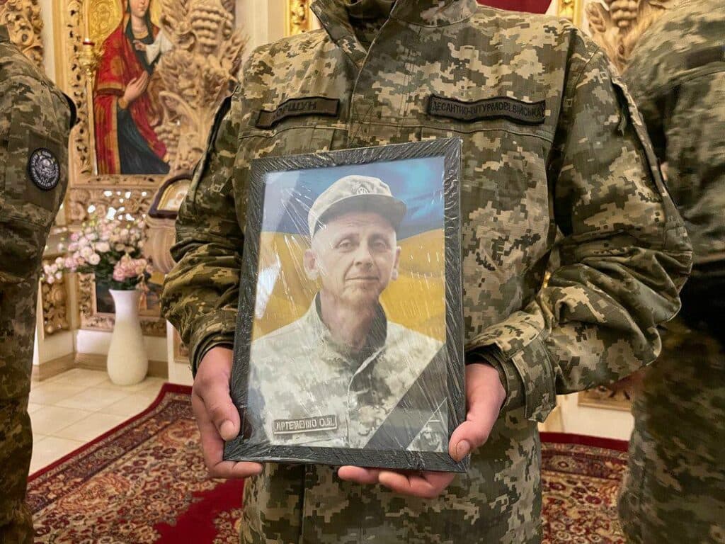 Олег Артеменко. Фото з соцмереж Катерини Ямщикової.
