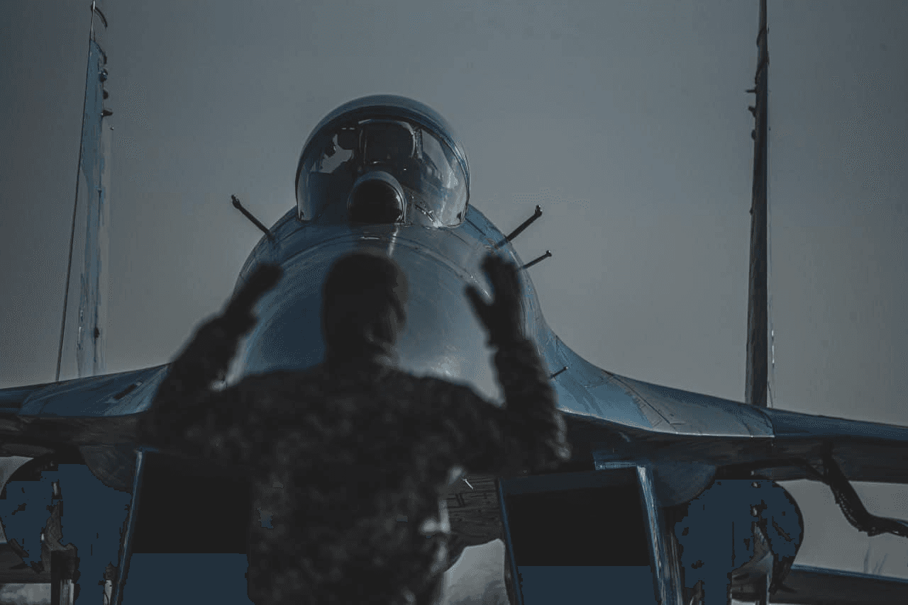 Ілюстративне фото. До відбиття атаки дронів в Україні залучали авіацію
