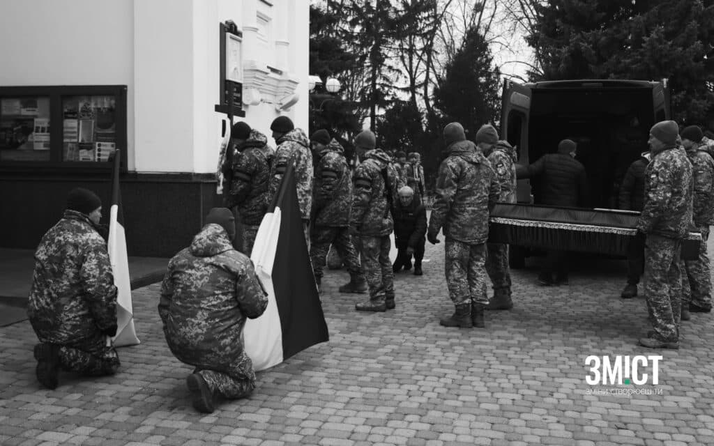 Почесна варта на прощання в Полтаві
