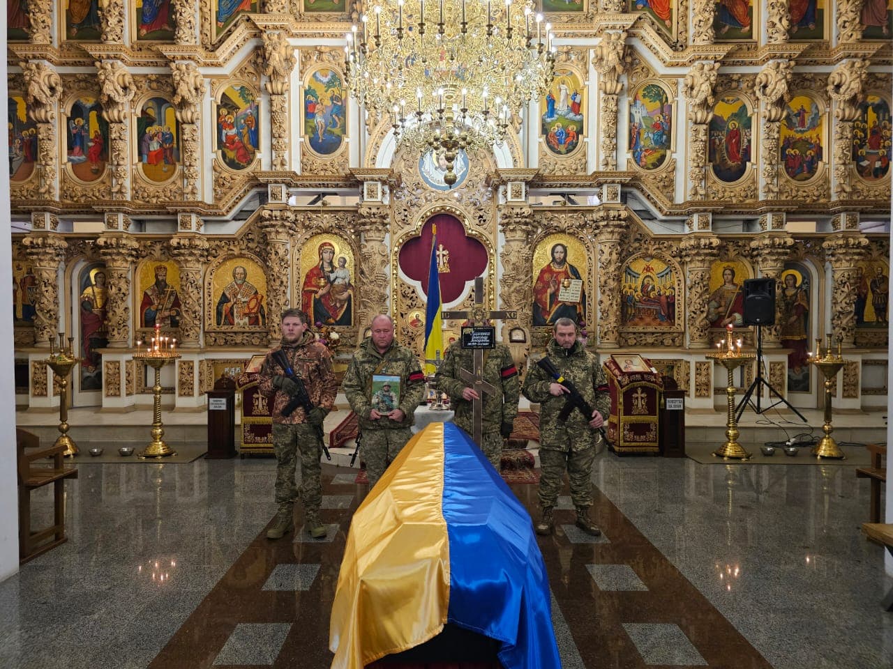 Прощання з Олександром Кириченком