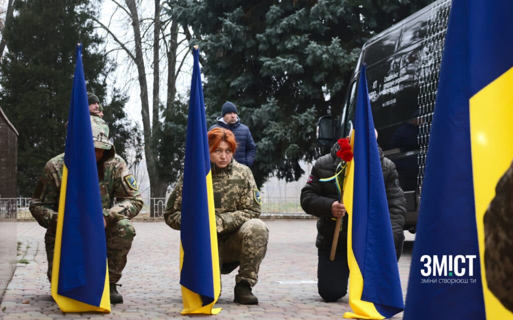 Почесна варта на прощання в Полтаві