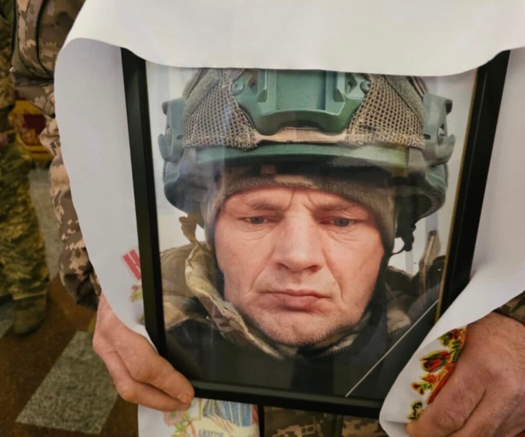 Солдат Дмитро Андрієць Фото Полтавської міської ради