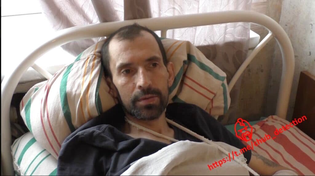 Євген Тімченко у полоні: скриншот з відео росіян