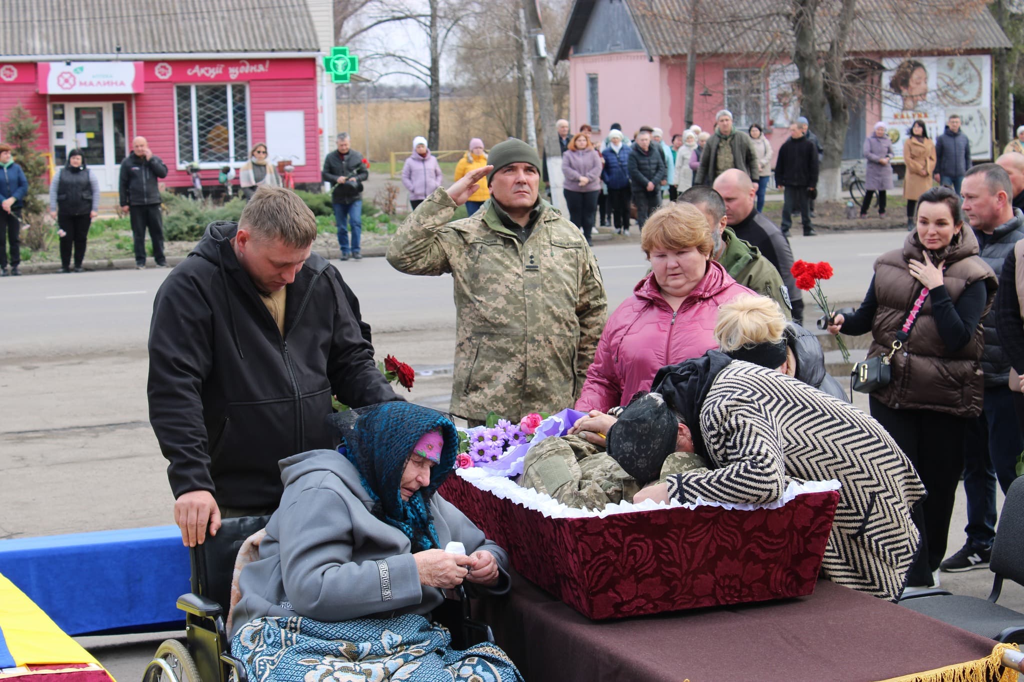 Прощання з Віталієм Кравченком