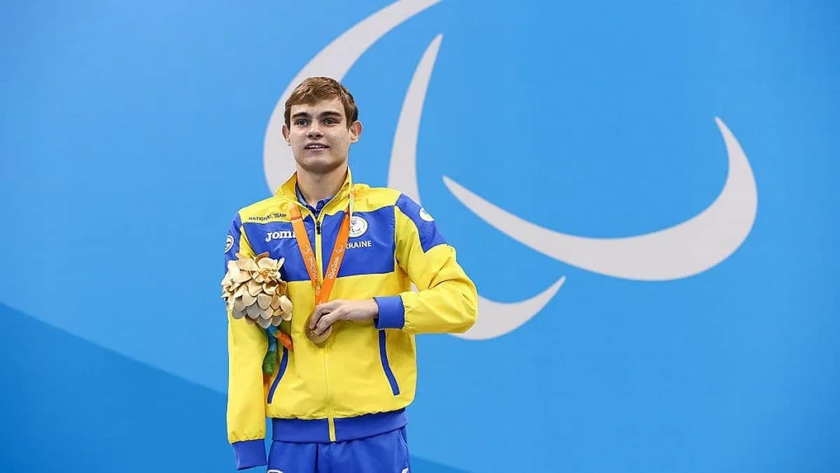 Плавець Євгеній Богодайко, який отримає стипендію