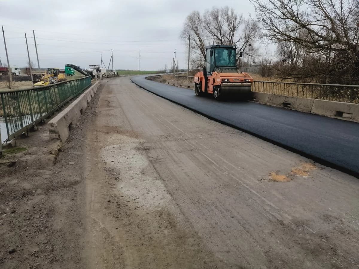 Ремонт мосту на Полтавщині