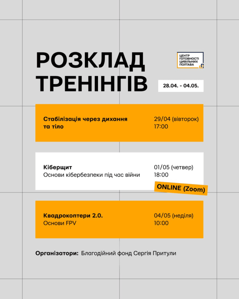 Тренінги у Полтаві