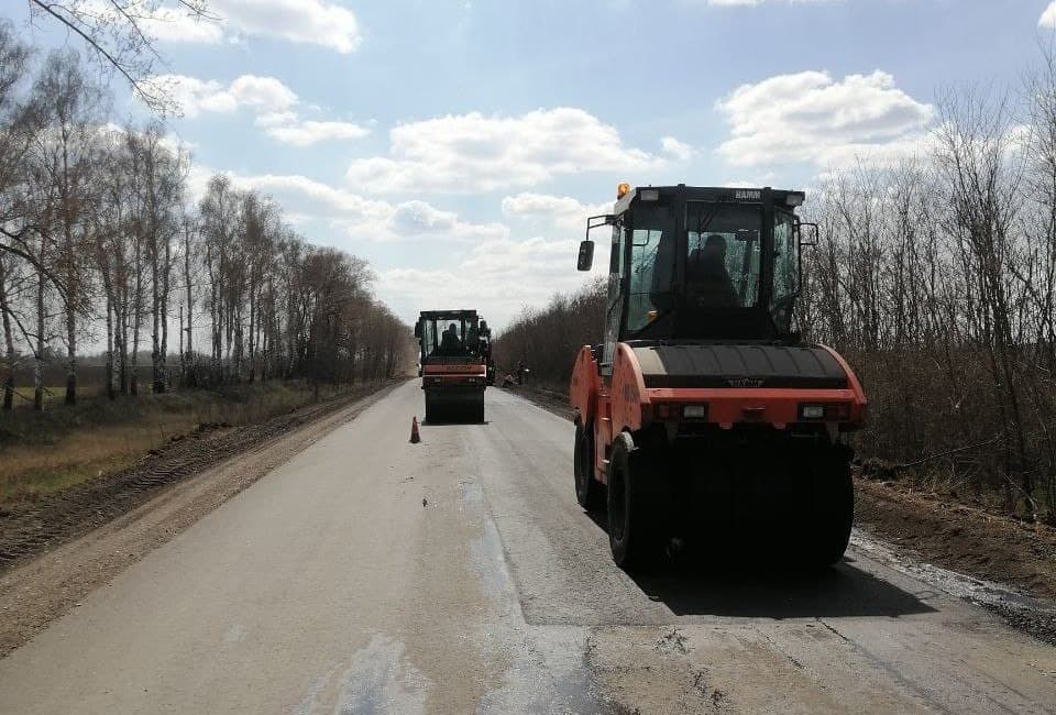 Ремонт доріг на Полтавщині