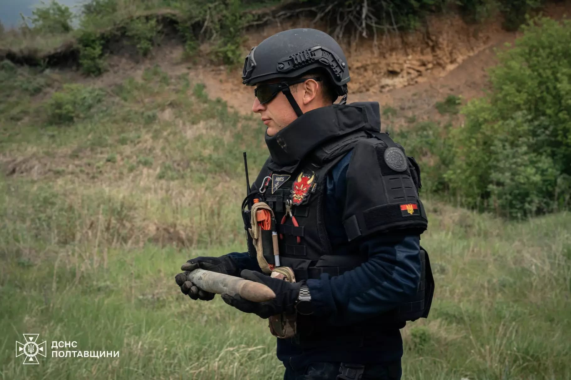 Знищення боєприпасів у Полтавському районі