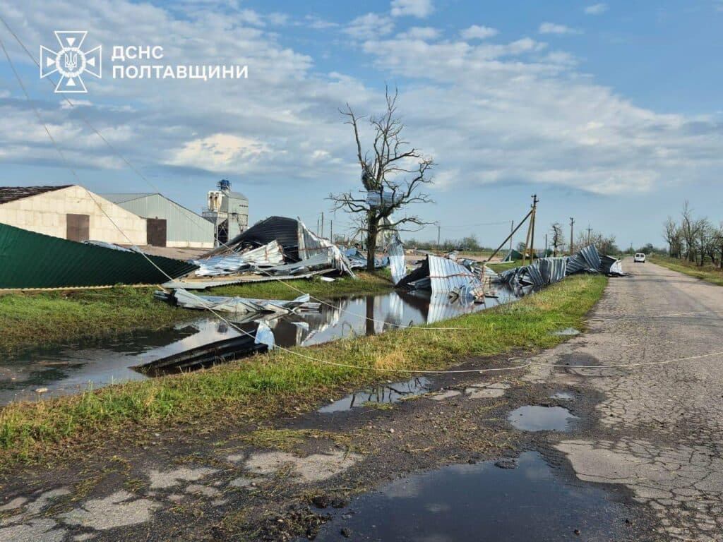 Наслідки негоди на Полтавщині 12 липня