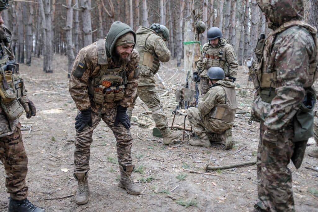 Володимир В’язун. Фото оприлюднили в сотні «Білі демони»