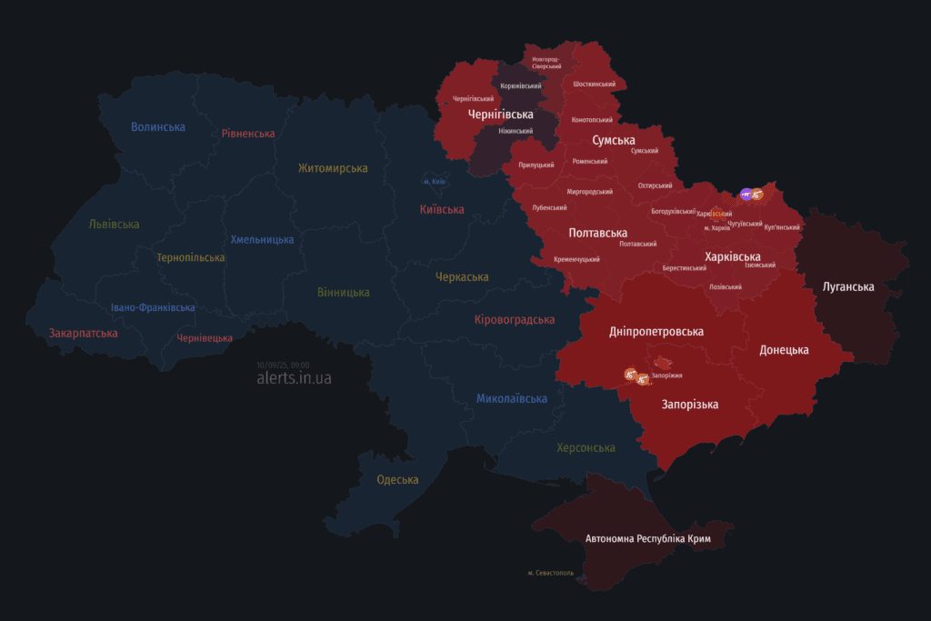 атака на Полтавщині