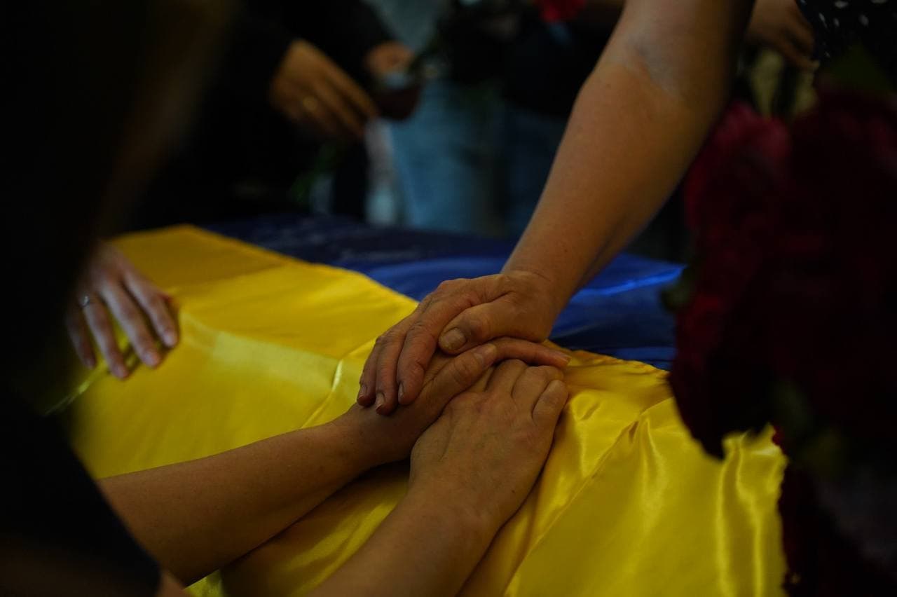 Двох воїнів провели у вічність
