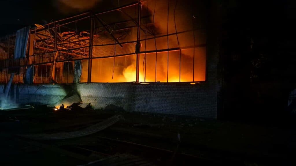Наслідки обстрілу Полтавщини 7 вересня