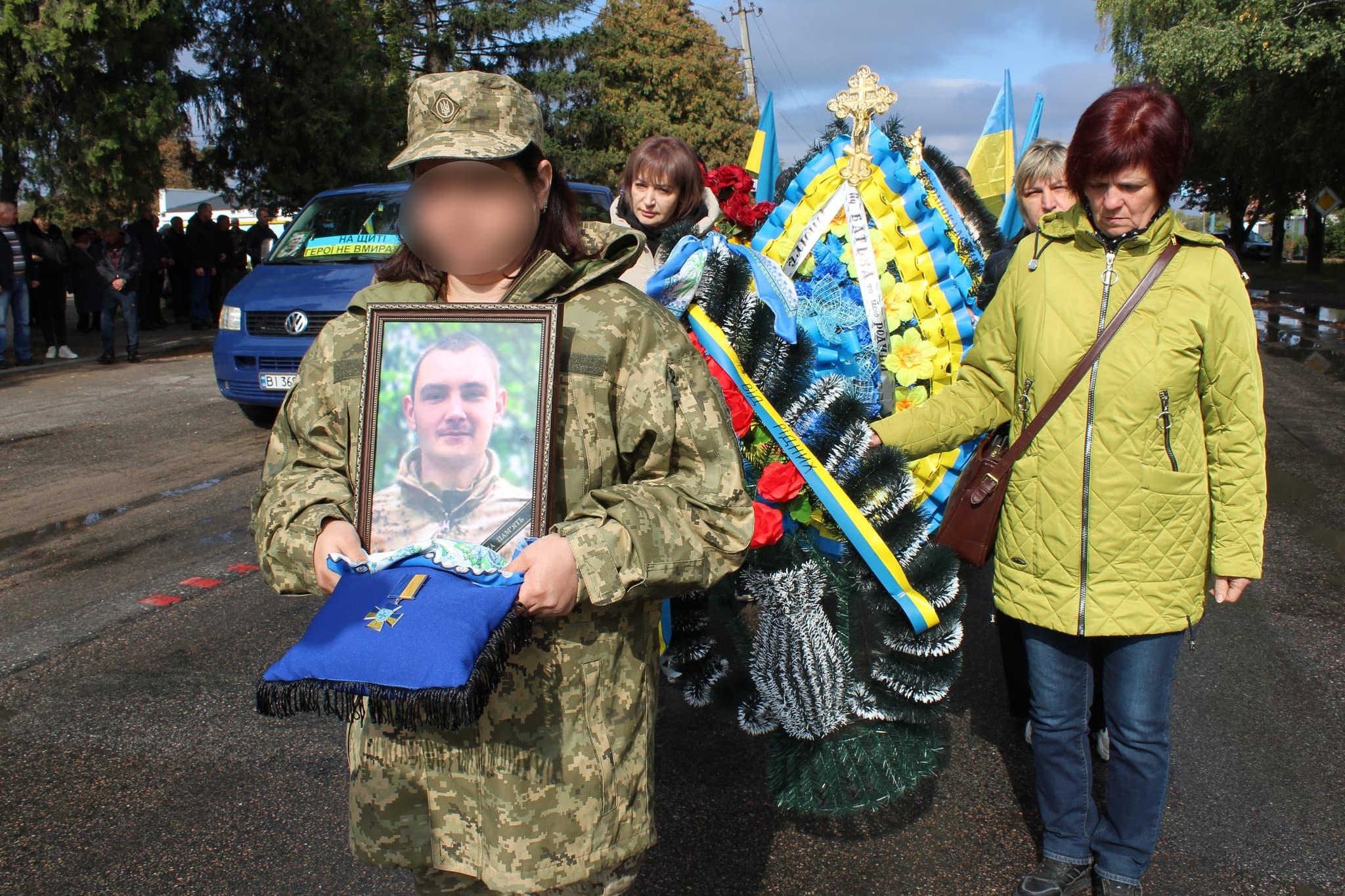 Прощання з Іллею Сокуренком на Полтавщині