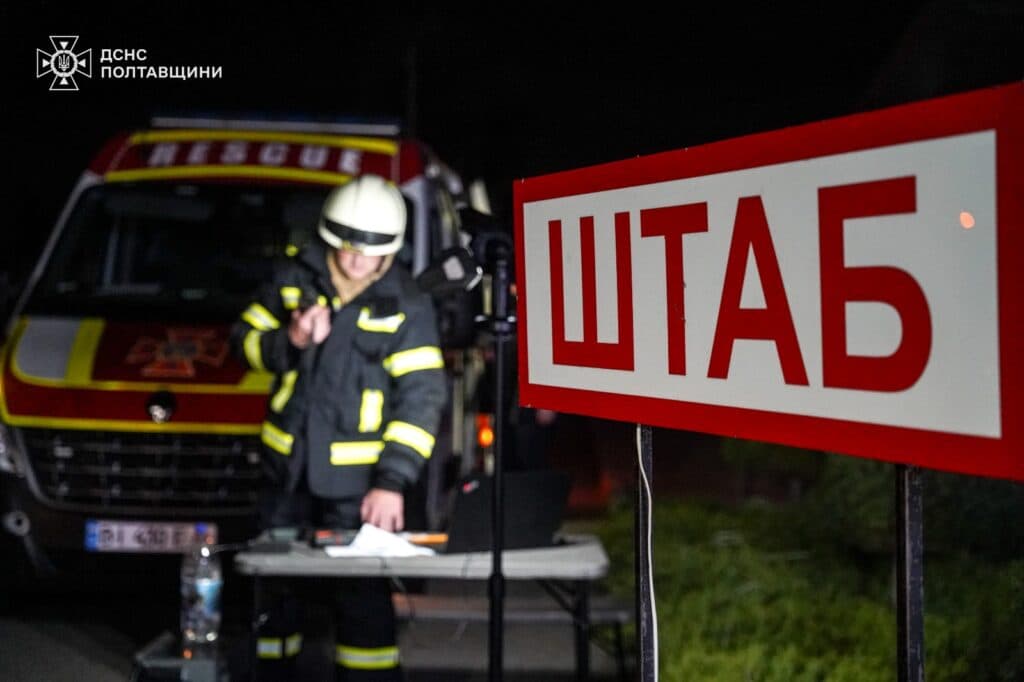 штаб на місці обстрілу: поранень немає