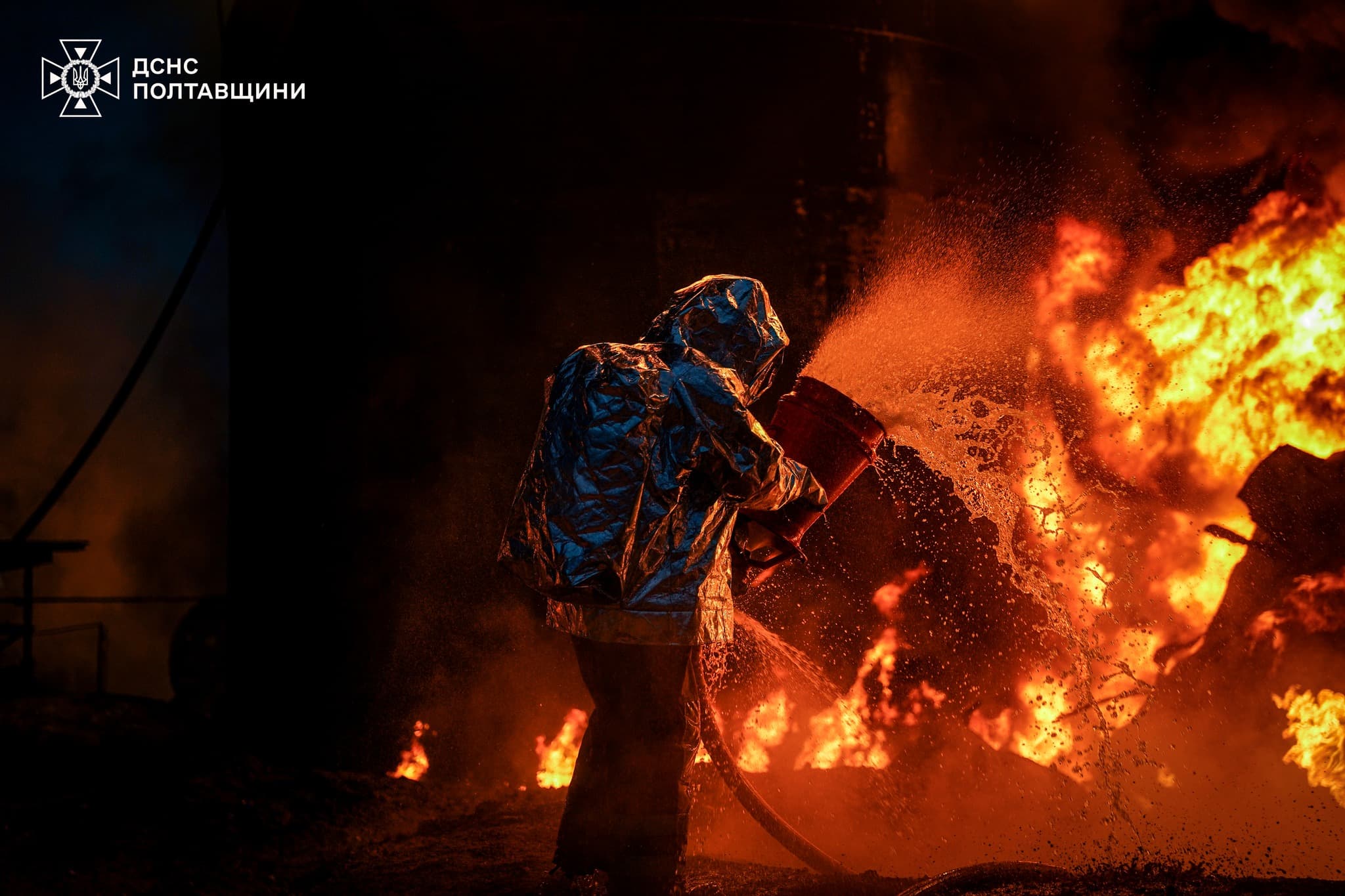 Наслідки обстрілу Полтавщини