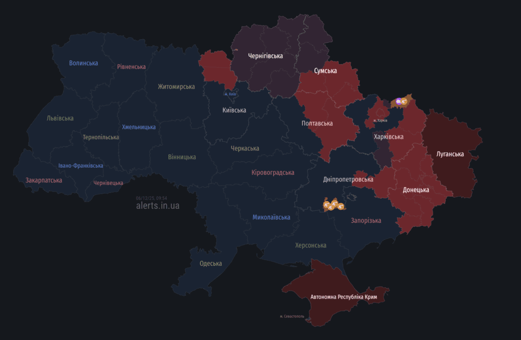 09:53 – повітряна тривога у Полтавському районі.