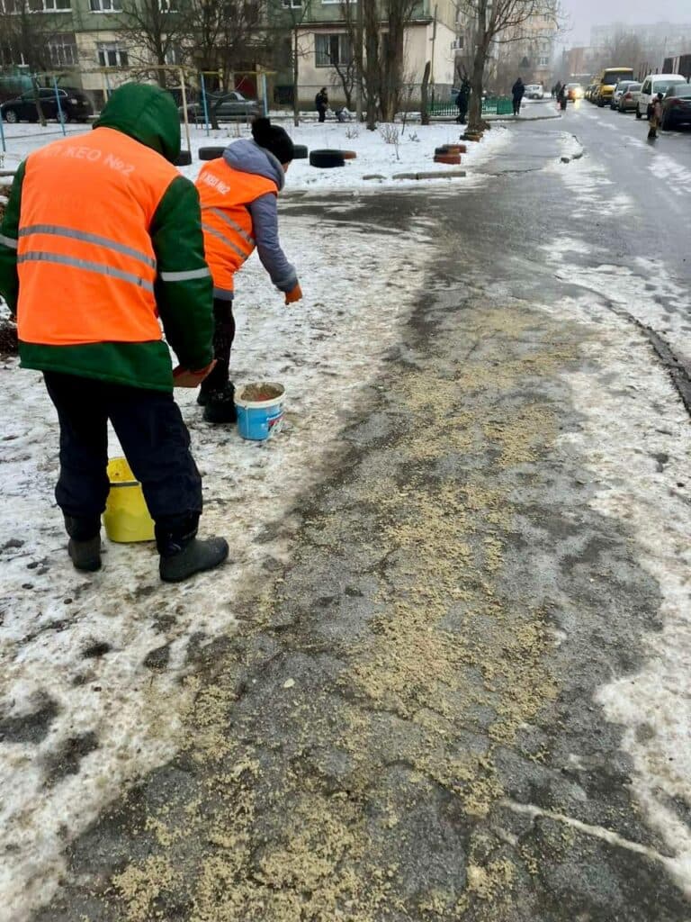 Усунення наслідків негоди Фото Полтавської міської ради