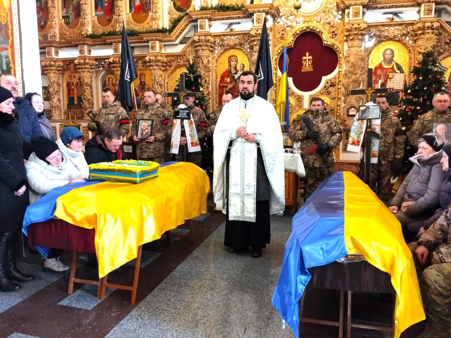 Прощання з воїнами