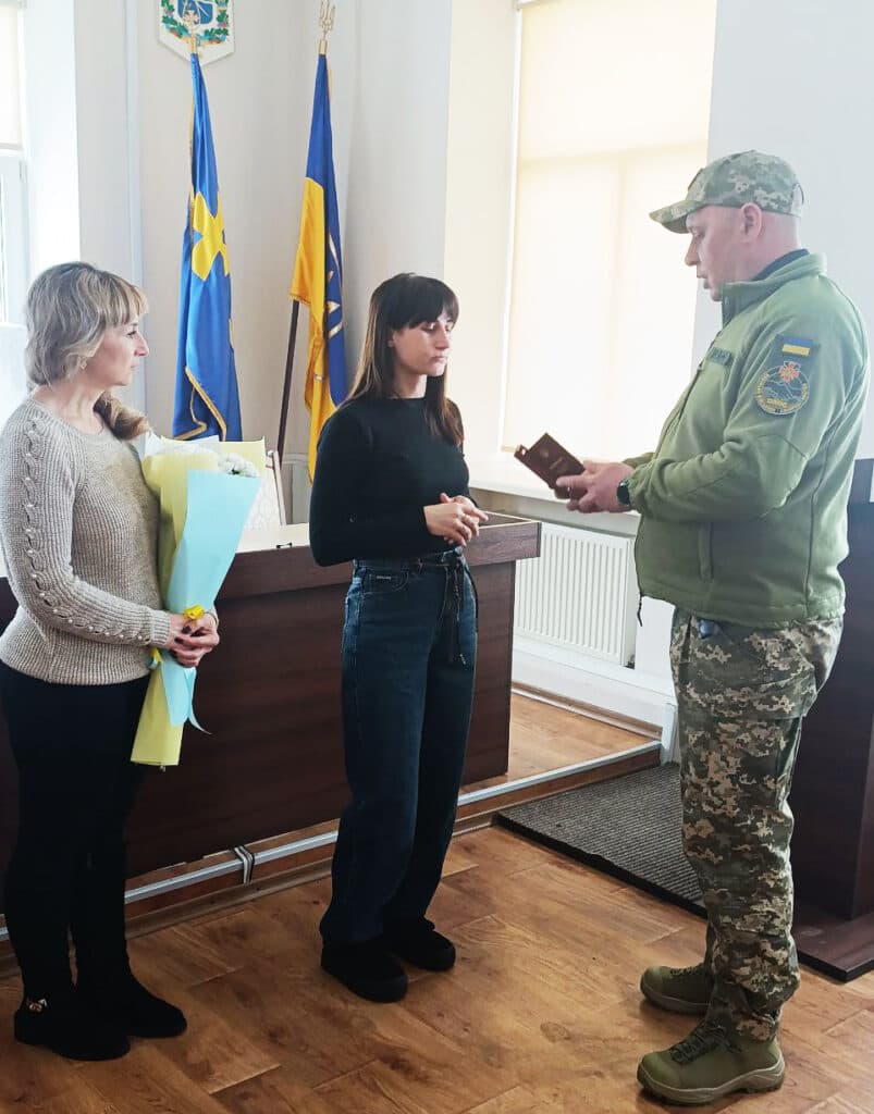 Артема Іванчіна відзначили орденом «За мужність»