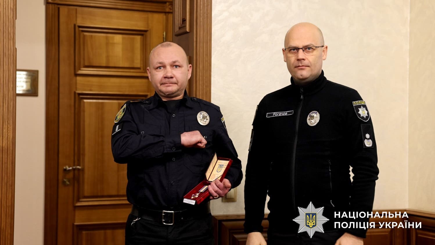 Нагородження капітана поліції Миколу Коваленка