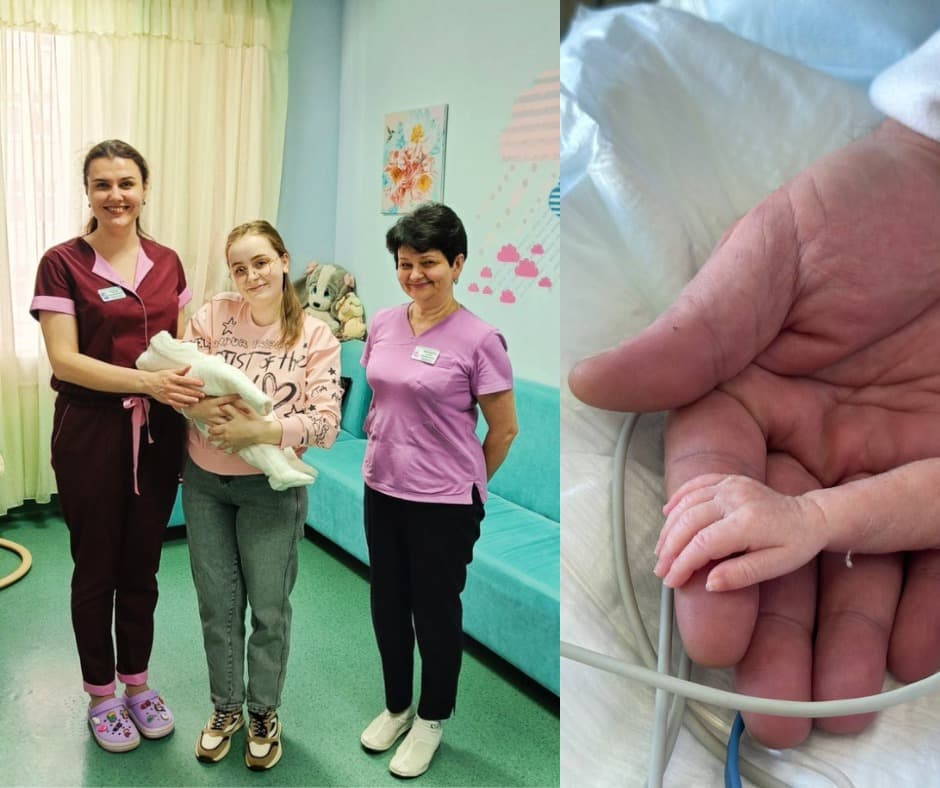 Виписка Соломії Кібліцької з мамою