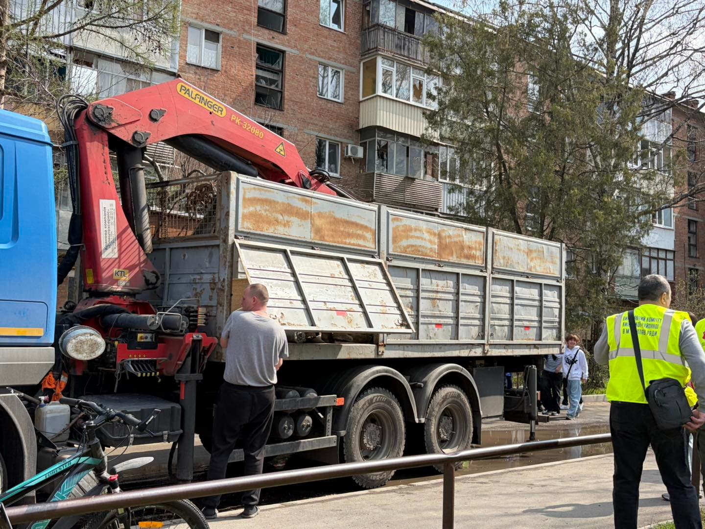Ліквідація наслідків атаки 3 квітня