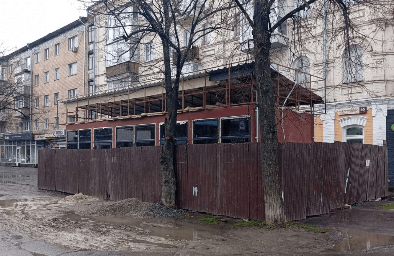 Незаконний МАФ у центрі Полтави