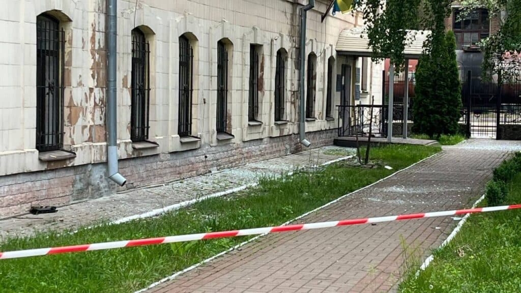 Медзаклад став ціллю дрона росіян