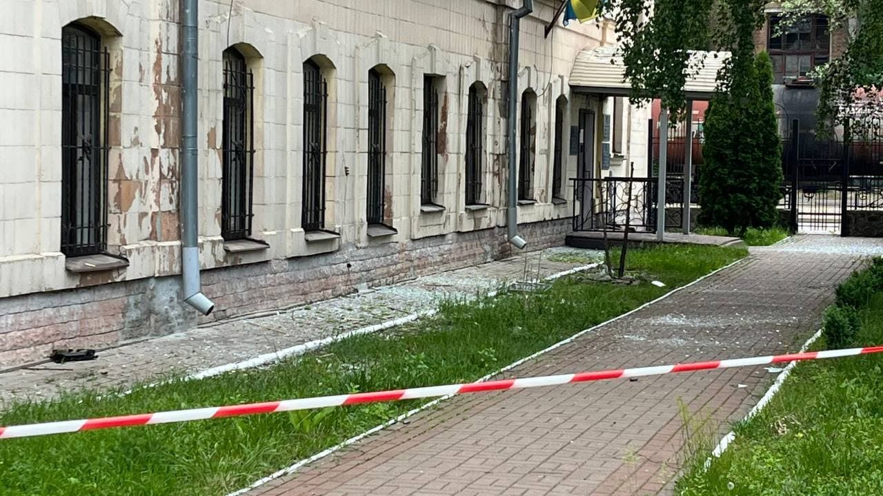 На місці обстрілу Полтави