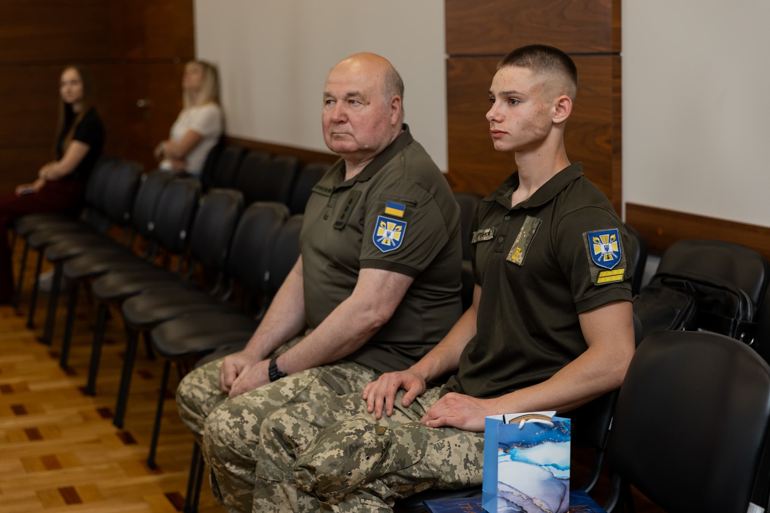 Іван Мартинюк на нагородженні