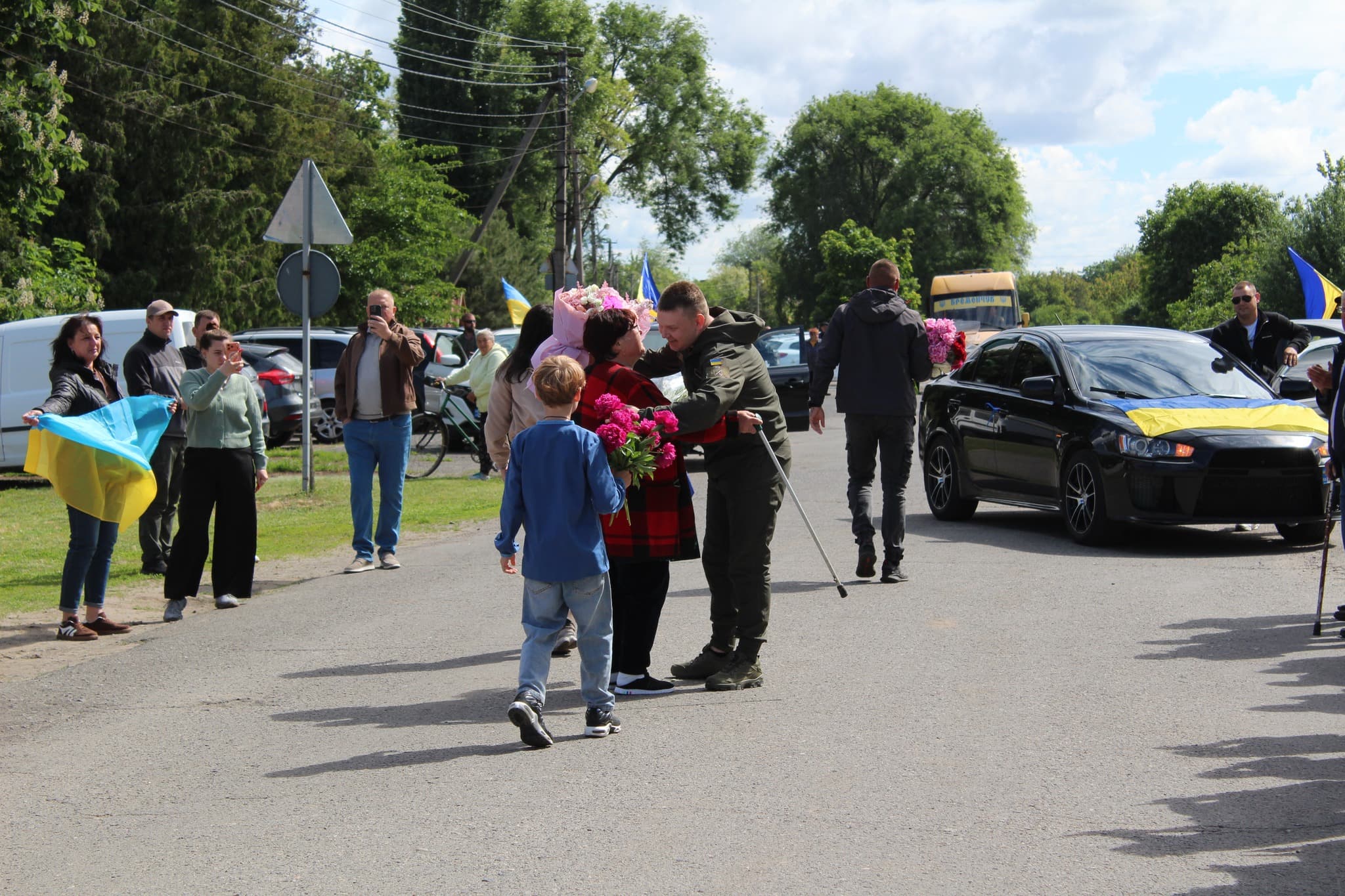 Дмитро Яріш повернувся до рідного села