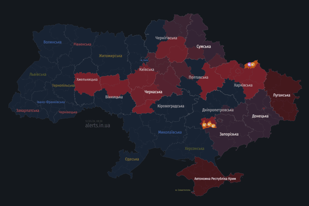 У Полтавському районі оголошена повітряна тривога через загрозу застосування ворогом ударних безпілотників.