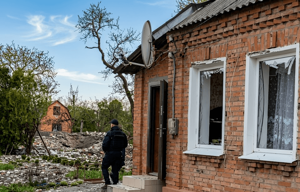 Наслідки обстрілу 7 квітня